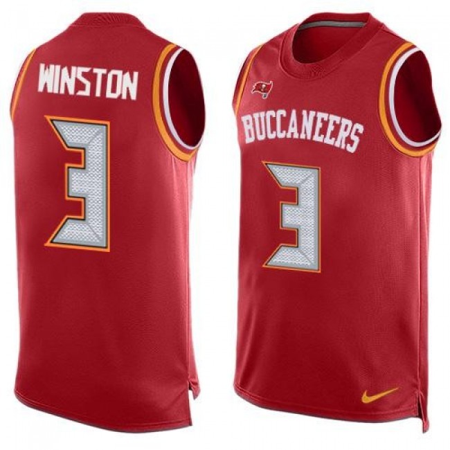 حصالة فلوس NFL Jersey Exclusive Deals-Nike Buccaneers #3 Jameis Winston Red ... حصالة فلوس