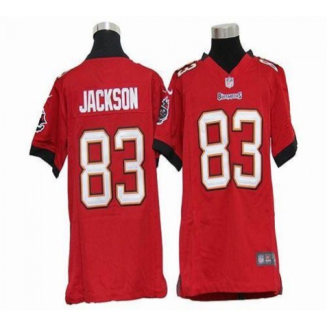 Tampa Bay Buccaneers #83 Vincent Jackson Red Team Color Youth Stitched NFL Elite Jersey