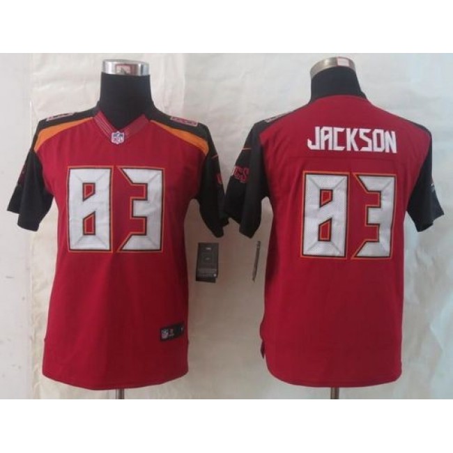 Tampa Bay Buccaneers #83 Vincent Jackson Red Team Color Youth Stitched NFL New Limited Jersey