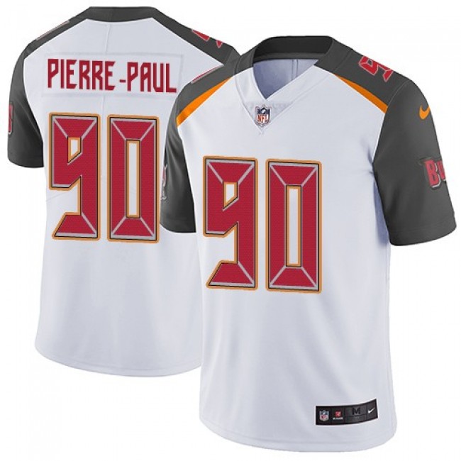 Nike Buccaneers #90 Jason Pierre-Paul White Men's Stitched NFL Vapor Untouchable Limited Jersey