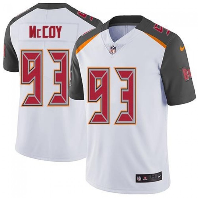 Nike Buccaneers #93 Gerald McCoy White Men's Stitched NFL Vapor Untouchable Limited Jersey