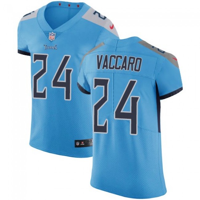 Nike Titans #24 Kenny Vaccaro Light Blue Alternate Men's Stitched NFL Vapor Untouchable Elite Jersey
