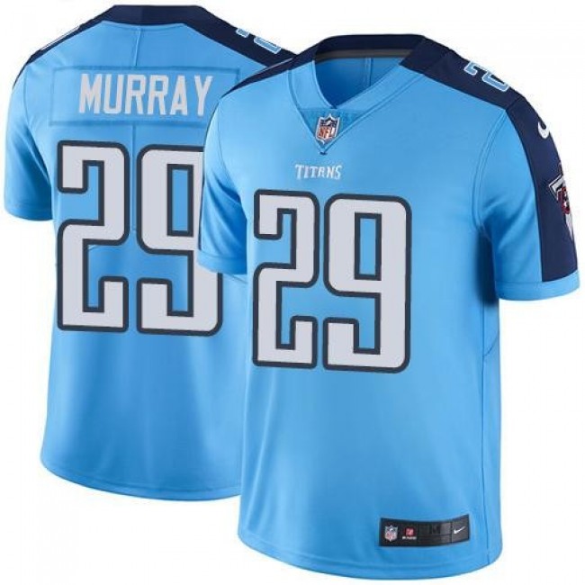 Tennessee Titans #29 DeMarco Murray Light Blue Youth Stitched NFL Limited Rush Jersey