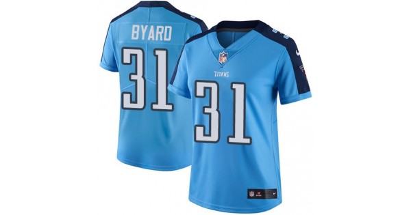 سوق الا Women's Nike Tennessee Titans #31 Kevin Byard Light Blue Stitched NFL Limited Rush Jersey نظام تشغيل الماك