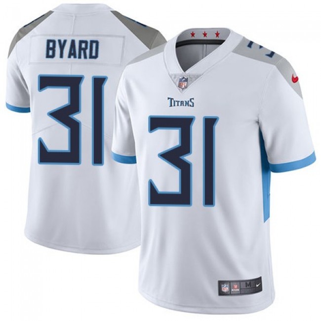 Nike Titans #31 Kevin Byard White Men's Stitched NFL Vapor Untouchable Limited Jersey