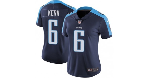 تومورو NFL Jersey Of US-Women's Titans #6 Brett Kern Navy Blue Alternate ... تومورو