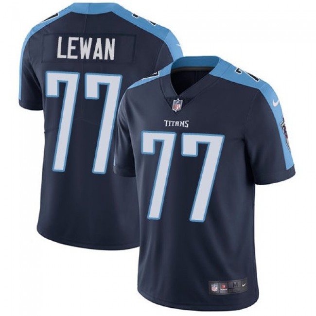 Tennessee Titans #77 Taylor Lewan Navy Blue Alternate Youth Stitched NFL Vapor Untouchable Limited Jersey