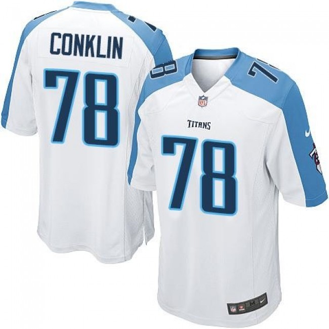 Tennessee Titans #78 Jack Conklin White Youth Stitched NFL Elite Jersey