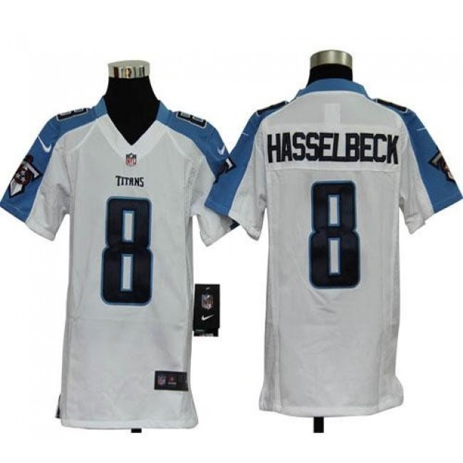 كريم فازلين الاصفر China NFL Jersey Cheap-Tennessee Titans #8 Matt Hasselbeck White ... كريم فازلين الاصفر