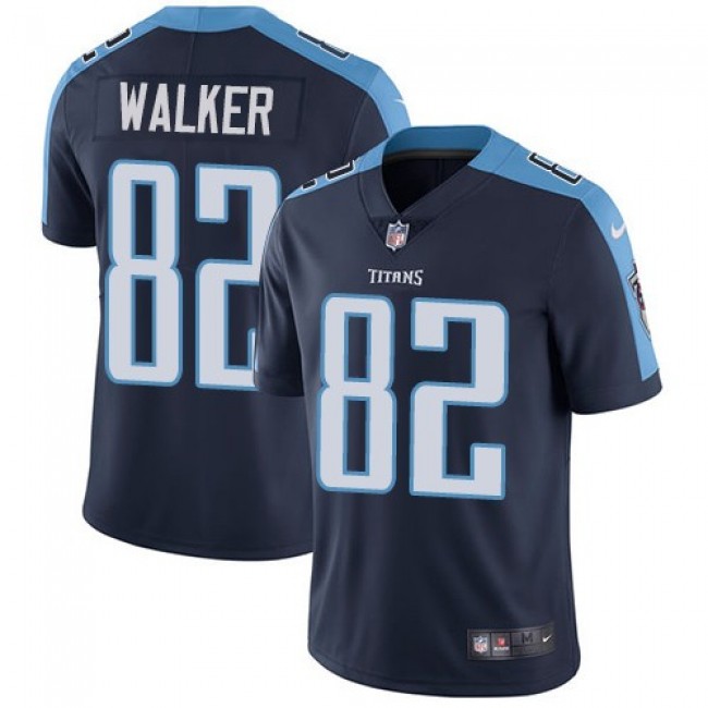 Tennessee Titans #82 Delanie Walker Navy Blue Alternate Youth Stitched NFL Vapor Untouchable Limited Jersey
