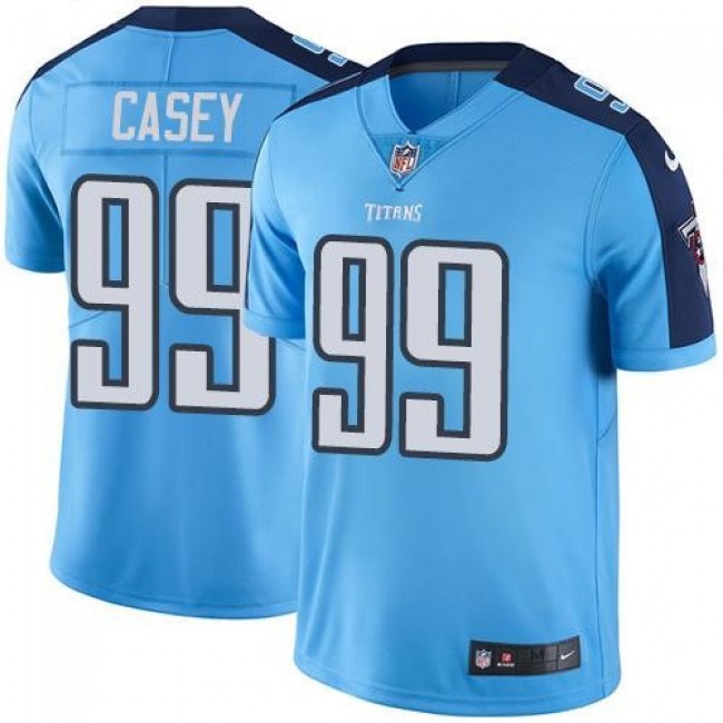 Tennessee Titans #99 Jurrell Casey Light Blue Team Color Youth Stitched NFL Vapor Untouchable Limited Jersey