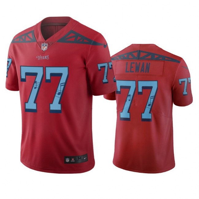 ورد احمر جوري NFL Jersey Free Shipping-Tennessee Titans #77 Taylor Lewan Red ... ورد احمر جوري