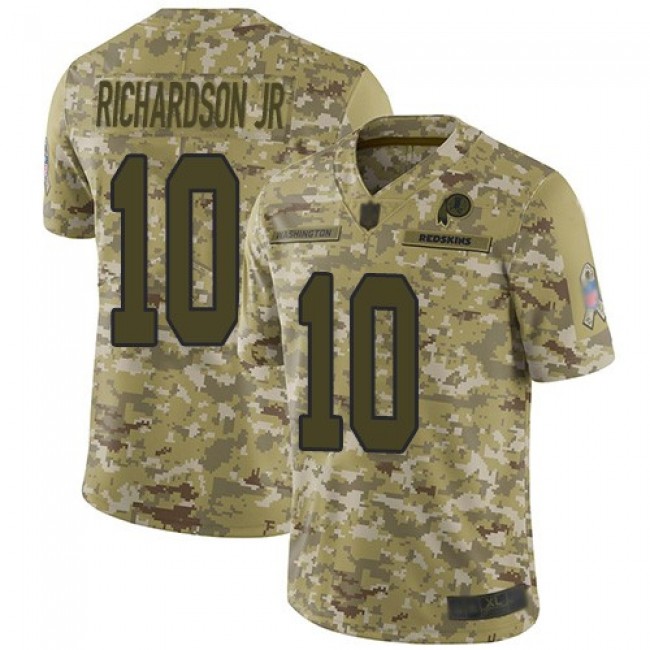 Nike Redskins #10 Paul Richardson Jr Camo Men's Stitched NFL Limited 2018 Salute To Service Jersey