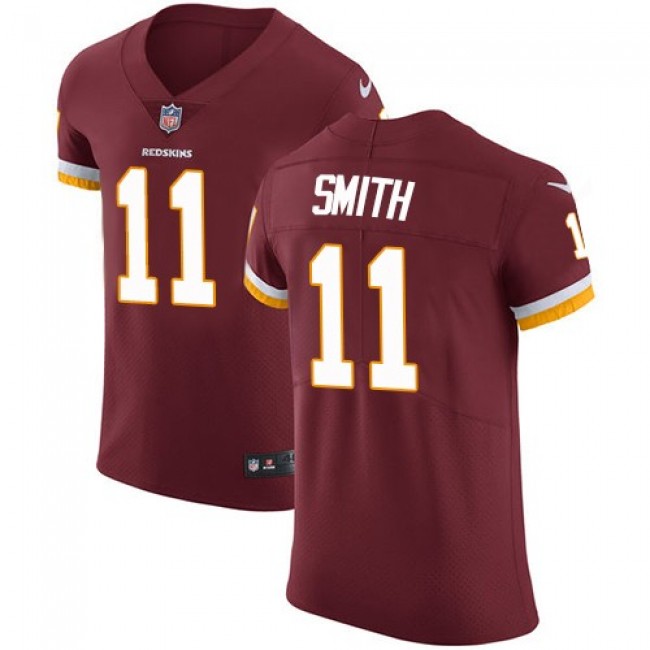 Nike Redskins #11 Alex Smith Burgundy Red Team Color Men's Stitched NFL Vapor Untouchable Elite Jersey