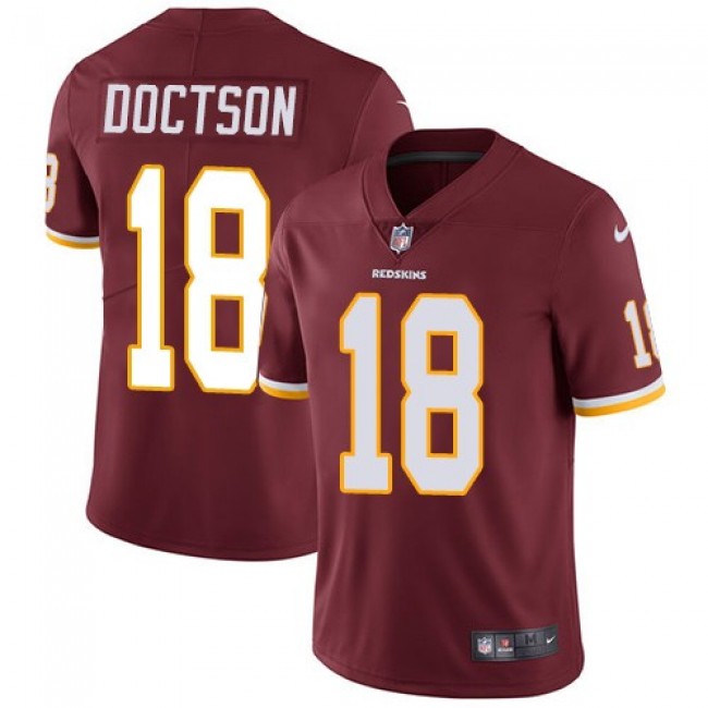 Washington Redskins #18 Josh Doctson Burgundy Red Team Color Youth Stitched NFL Vapor Untouchable Limited Jersey