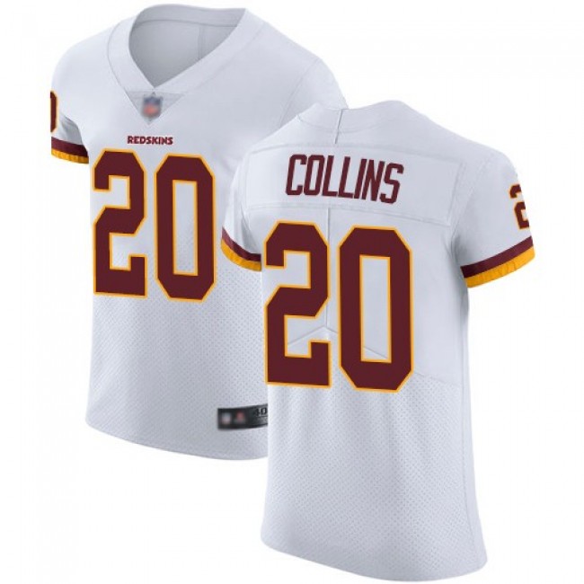 Nike Redskins #20 Landon Collins White Men's Stitched NFL Vapor Untouchable Elite Jersey