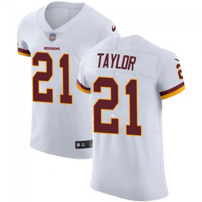 Nike Redskins #21 Sean Taylor White Men's Stitched NFL Vapor Untouchable Elite Jersey