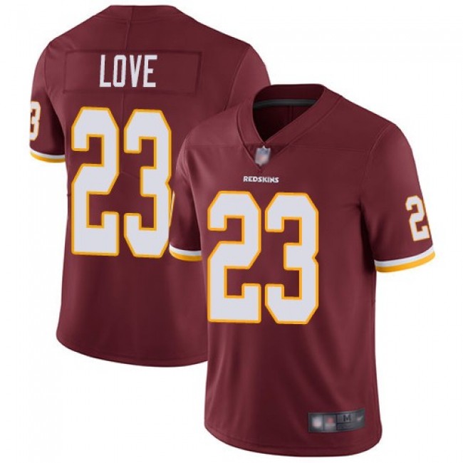 Nike Redskins #23 Bryce Love Burgundy Red Team Color Men's Stitched NFL Vapor Untouchable Limited Jersey