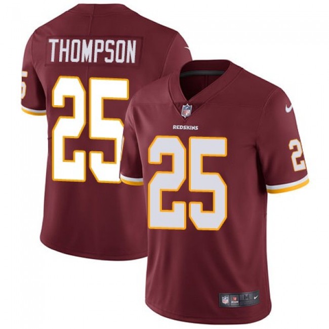 Washington Redskins #25 Chris Thompson Burgundy Red Team Color Youth Stitched NFL Vapor Untouchable Limited Jersey