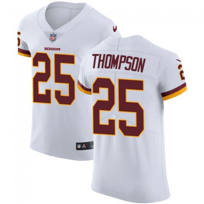 Nike Redskins #25 Chris Thompson White Men's Stitched NFL Vapor Untouchable Elite Jersey