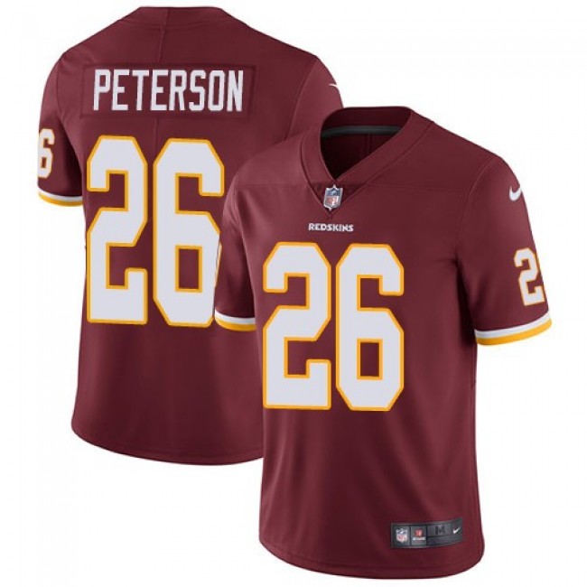 Nike Redskins #26 Adrian Peterson Burgundy Red Team Color Men's Stitched NFL Vapor Untouchable Limited Jersey