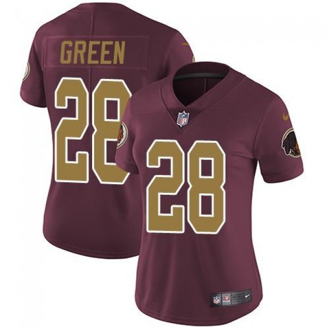 Women's Redskins #28 Darrell Green Burgundy Red Alternate Stitched NFL Vapor Untouchable Limited Jersey