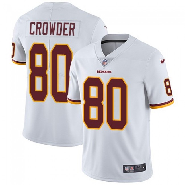 Washington Redskins #80 Jamison Crowder White Youth Stitched NFL Vapor Untouchable Limited Jersey