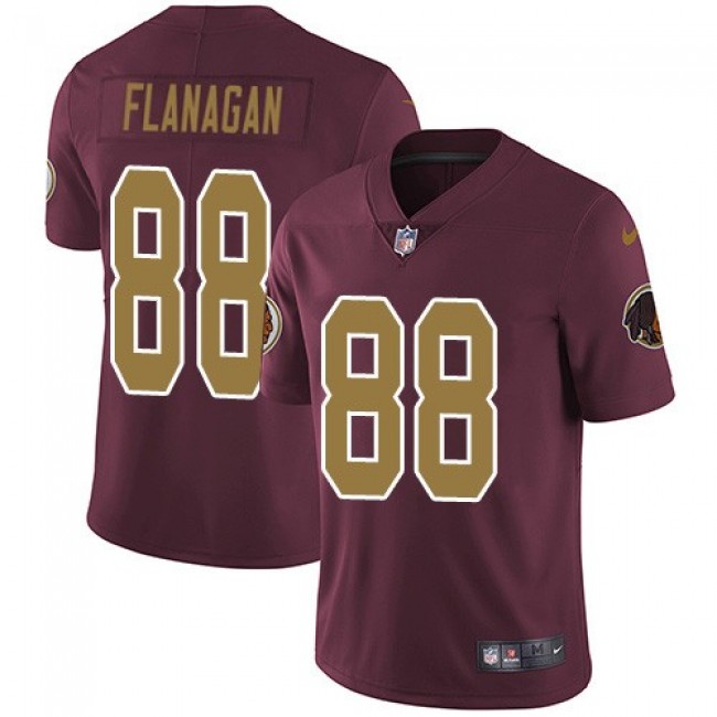 Nike Redskins #88 Matt Flanaga Burgundy Red Alternate Men's Stitched NFL Vapor Untouchable Limited Jersey