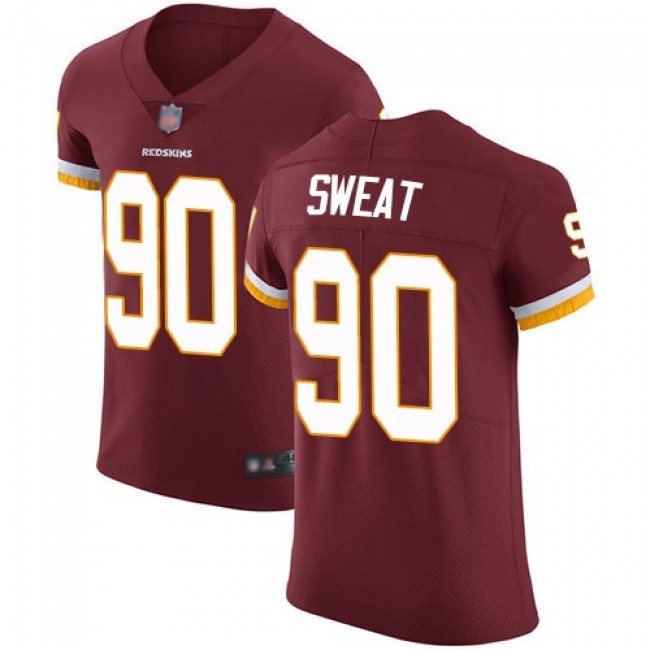 Nike Redskins #90 Montez Sweat Burgundy Red Team Color Men's Stitched NFL Vapor Untouchable Elite Jersey