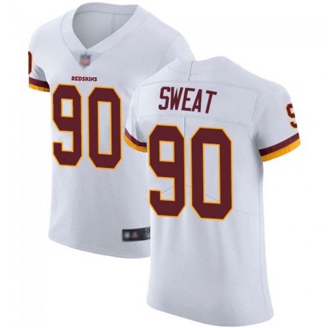 Nike Redskins #90 Montez Sweat White Men's Stitched NFL Vapor Untouchable Elite Jersey