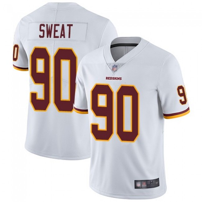Nike Redskins #90 Montez Sweat White Men's Stitched NFL Vapor Untouchable Limited Jersey
