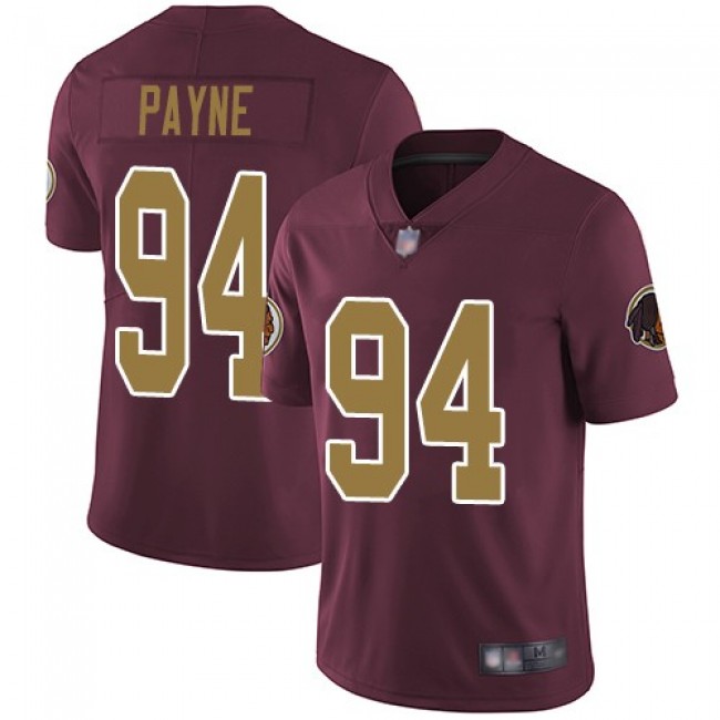 Nike Redskins #94 Da'Ron Payne Burgundy Red Alternate Men's Stitched NFL Vapor Untouchable Limited Jersey