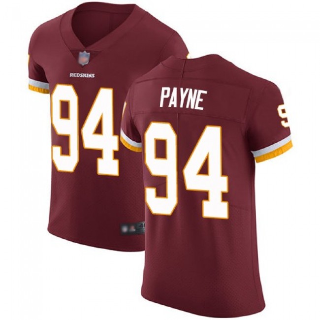 Nike Redskins #94 Da'Ron Payne Burgundy Red Team Color Men's Stitched NFL Vapor Untouchable Elite Jersey