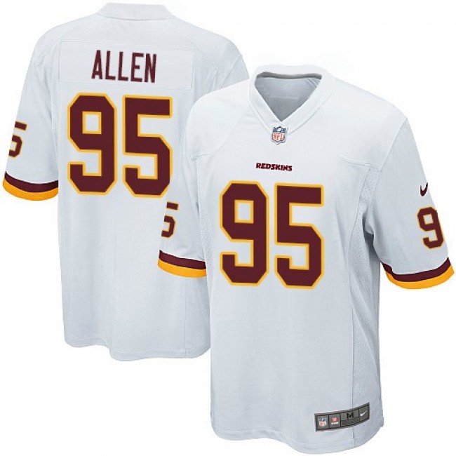 Washington Redskins #95 Jonathan Allen White Youth Stitched NFL Elite Jersey