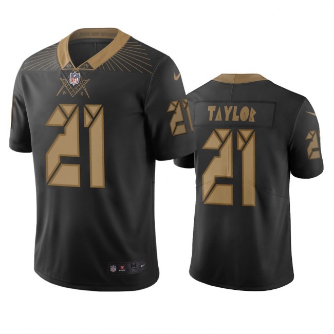 Washington Redskins #21 Sean Taylor Black Vapor Limited City Edition NFL Jersey