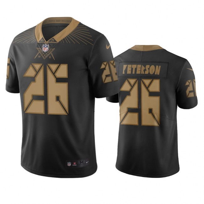 Washington Redskins #26 Adrian Peterson Black Vapor Limited City Edition NFL Jersey